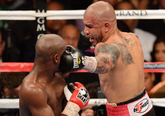 Mayweather vs Cotto, en imágenes