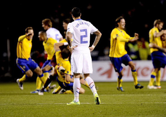 Imágenes de las eliminatorias de la Eurocopa 2012.