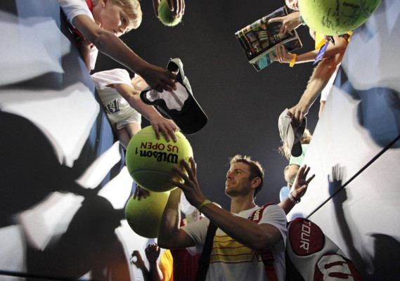 Imágenes del Abierto de Estados Unidos.