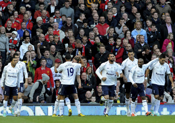 Manchester United y Tottenham en imágenes.