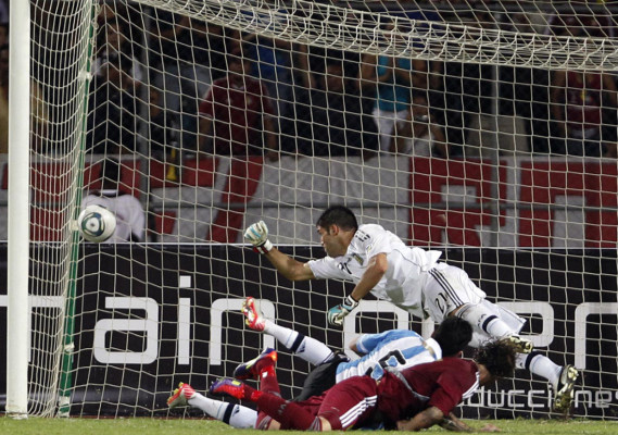Las mejores imágenes de la eliminatoria Sudamericana.