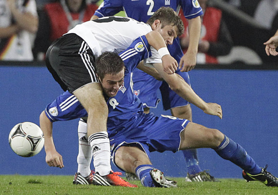 Las mejores imágenes eliminatorias europeas para Brasil 2014