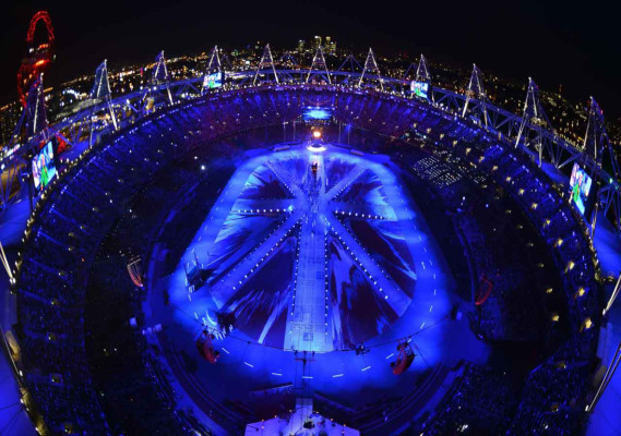 Música y color protagonizaron clausura de los Juegos Olímpicos Londres 2012.