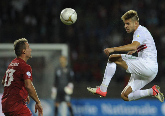 Las mejores imágenes eliminatorias europeas para Brasil 2014