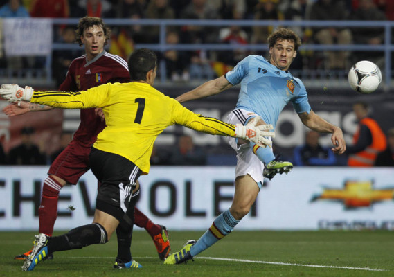 Los partidos de las selecciones en imagenes