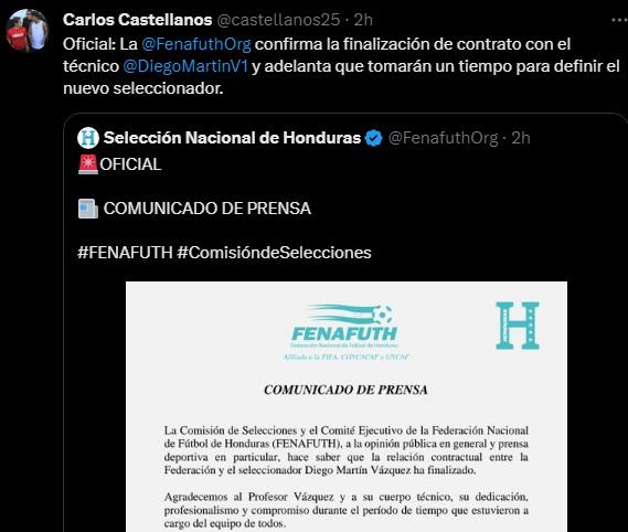 ”Diego Vázquez fue mejor que Bolillo”, “Fenafuth ha perdido tiempo”: Las reacciones de la prensa ante el adiós de “La Barbie”