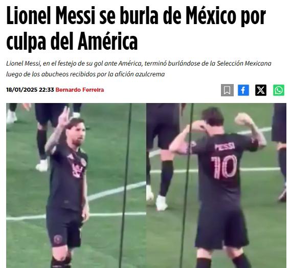 ¿Qué dijo Faitelson? Prensa mexicana reacciona por el gesto de Messi: “Se burla de la afición...”