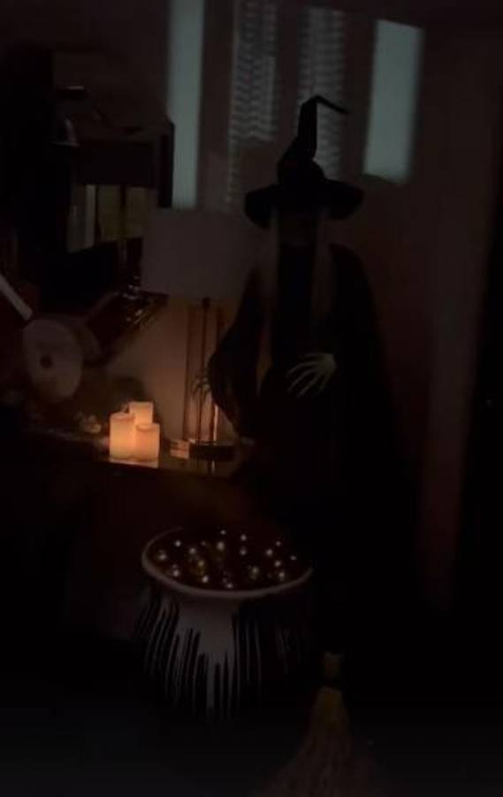 Brujas, fantasmas y calaveras: así luce la mansión del terror de Cristiano Ronaldo para Halloween