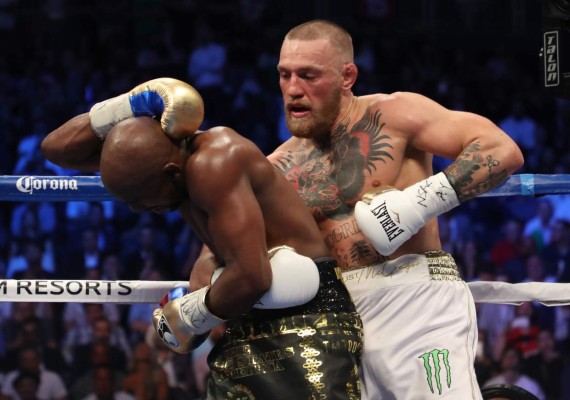 Las mejores fotos que dejó el triunfo de Floyd Mayweather ante Conor McGregor