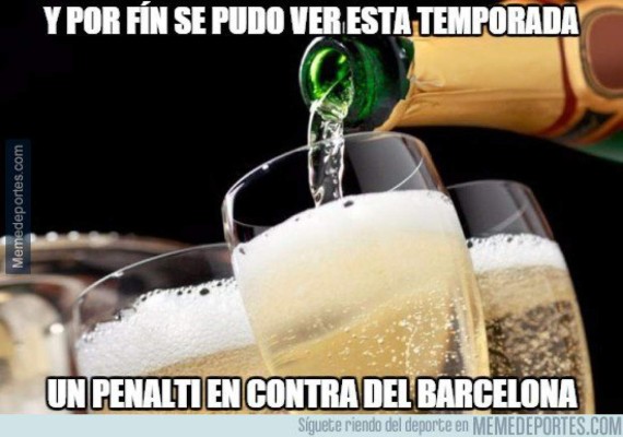 El penal de Messi genera divertidos Memes en el Barcelona-Celta