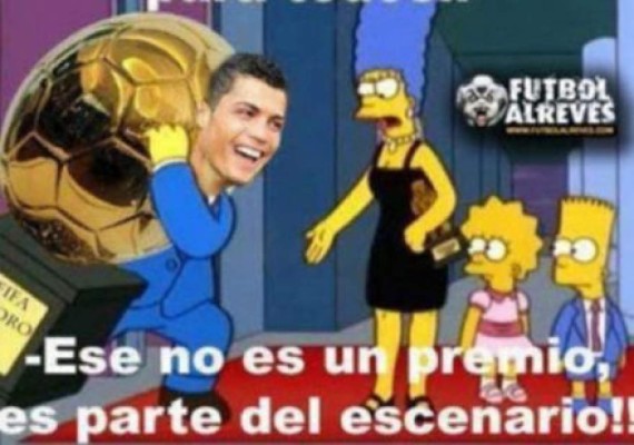 ¡Ni ganando se salva! Los memes ridiculizan a Cristiano Ronaldo tras ganar el Balón de Oro