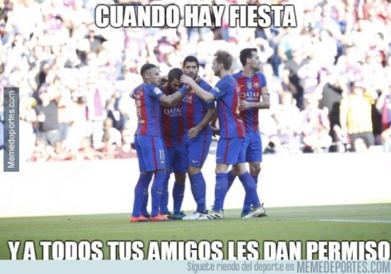 Los mejores memes de la goleada del Barcelona a La Coruña en el Camp Nou
