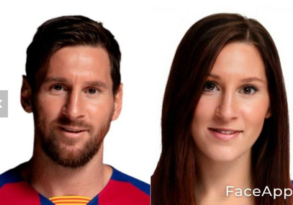Así se verían los cracks del fútbol si fueran mujeres, Cristiano Ronaldo y Messi sorprenden