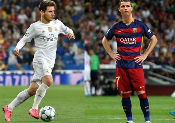 Así se verían los cracks del Clásico con colores cambiados