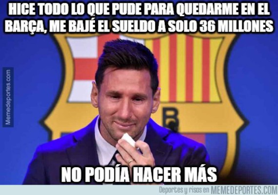 Messi fue anunciado como nuevo jugador del PSG y los memes destrozan al Barcelona