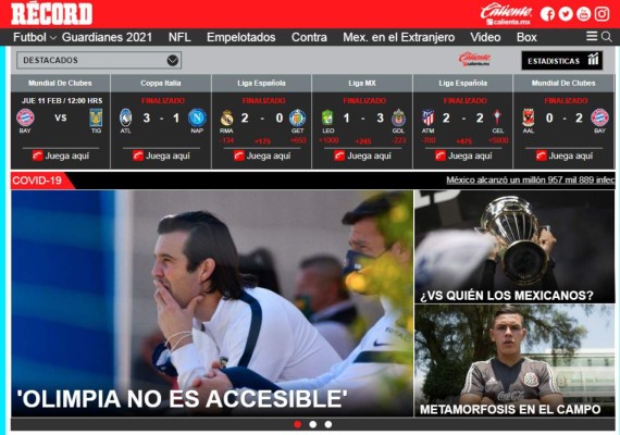 Prensa mexicana ve con respeto a Olimpia, rival del América y destacan frase de Solari: 'No es accesible”