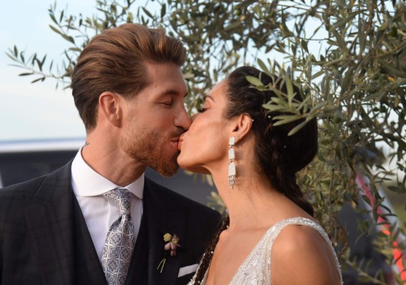 En lo más íntimo: Así fue la boda 'galáctica' de Sergio Ramos y Pilar Rubio