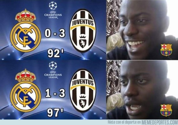 ¡No perdonan! Los nuevos memes del polémico triunfo del Madrid sobre la Juventus en Champions