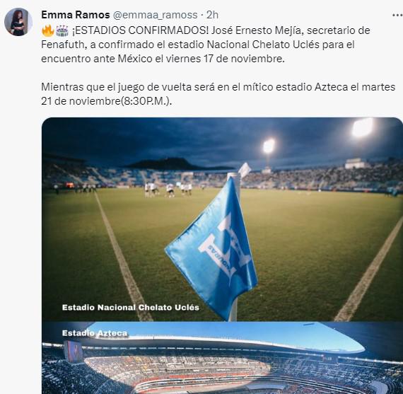 Lo que dicen los periodistas de Honduras sobre la decisión de jugar ante México en el estadio Nacional: “Es la mejor cancha y punto”