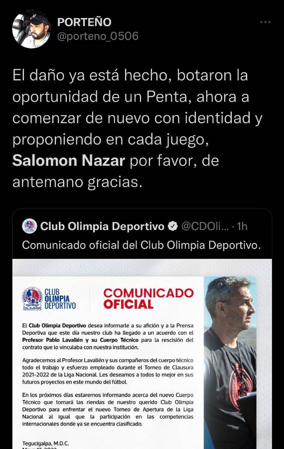 Piden a gritos a Salomón Nazar: lo que dice la prensa y aficionados en redes sobre la salida de Pablo Lavallén de Olimpia