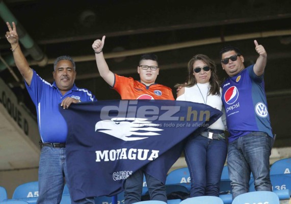 FOTOS: Así vive el Olímpico la fiesta de la gran final Real España-Motagua