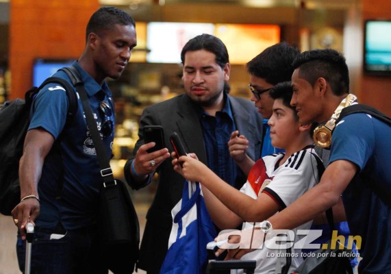 La Selección de Honduras, de San Pedro Sula a Houston