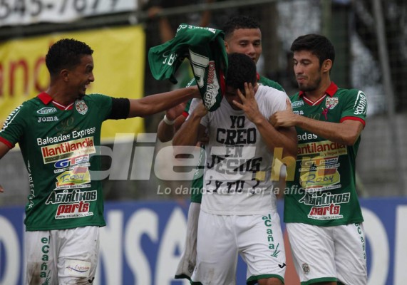 Las imágenes que no viste en televisión del Marathón-Motagua