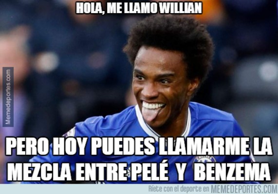 William y Dembele, protagonistas de los memes del Chelsea-Barcelona
