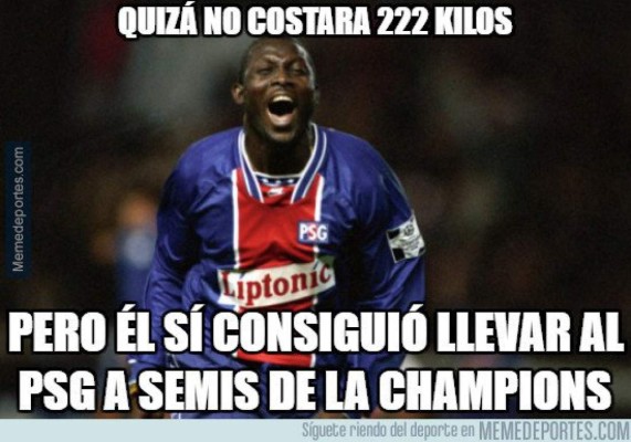 Los mejores memes del sábado con Neymar y el PSG como protagonistas