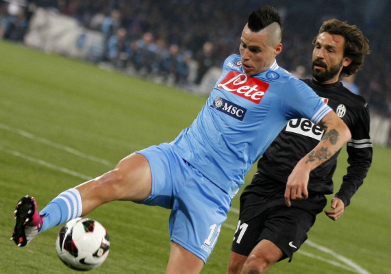 Napoli y Juventus en imágenes