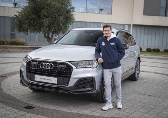 Los espectaculares autos Audi 2020 de los futbolistas del Real Madrid: El de Vinicius es una joya