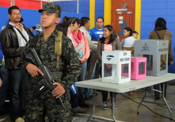 El impresionante despliegue de seguridad en Honduras por Elecciones Generales