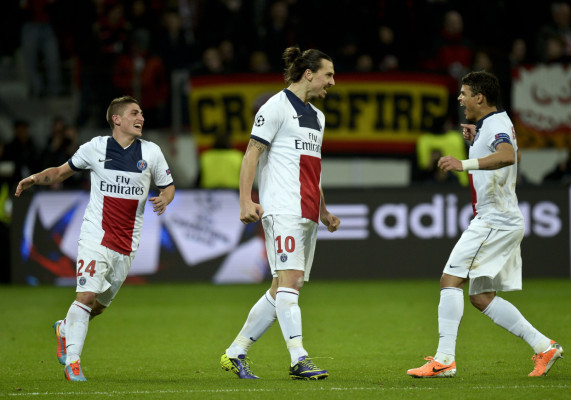 PSG liquida su eliminatoria goleando al Leverkusen