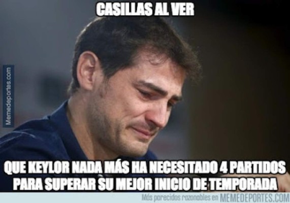 Los mejores memes de Keylor Navas y Real Madrid ante Granada