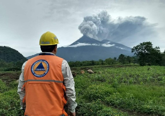 ¡Impactantes! Las otras imágenes que no has visto tras la potente erupción de volcán en Guatemala