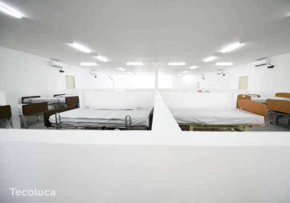 Pequeños, pero bien equipados: Dos nuevos hospitales para pacientes con coronavirus en El Salvador