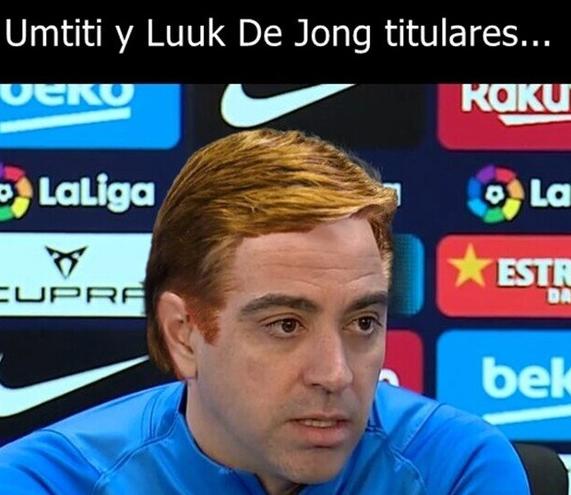 Nadie se salva: Barcelona se deja empatar de Osasuna y los memes destruyen a Xavi y Umtiti