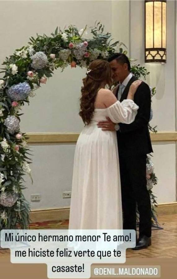 Así fue la boda de Denil Maldonado con Iving Bruni: El futbolista que eligió como padrino ¿Y la luna de miel?