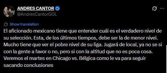 Ya ni duele: la ácida reacción de Faitelson y esto dice la prensa de México tras el resultado ante Portugal