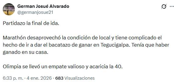 Prensa reacciona tras el partidazo en la final de ida: Olimpia regresa con el 80% de la copa ganada; acarician la 40