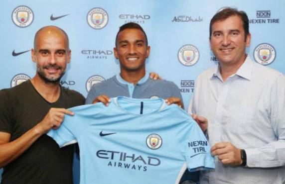 Danilo ha hablado muy bien de Pep Guardiola.