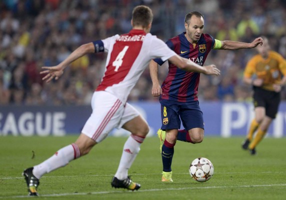 El Barcelona se impuso 3-1 con facilidad al Ajax de Amsterdam