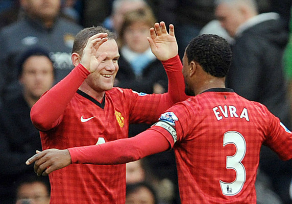 Las mejores imajenes del Clasico Manchester United VRS Manchester City