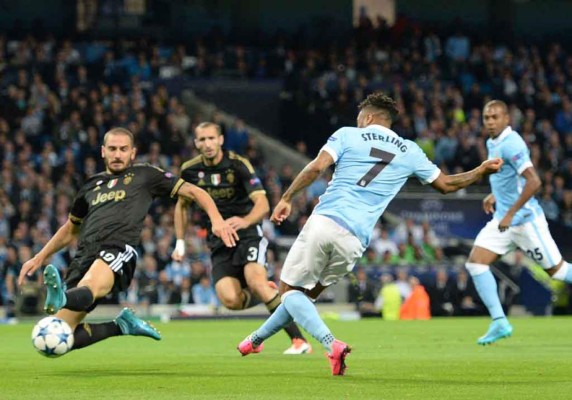Juventus derrotó 2-1 a Manchester City en la primera jornada de la Champions League
