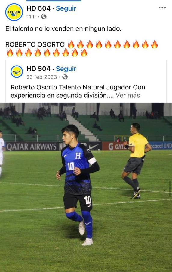 ”El mejor de Honduras”, “alma de la Selección”: Prensa se rinde ante Roberto Osorto tras ser héroe en el Premundial Sub-20
