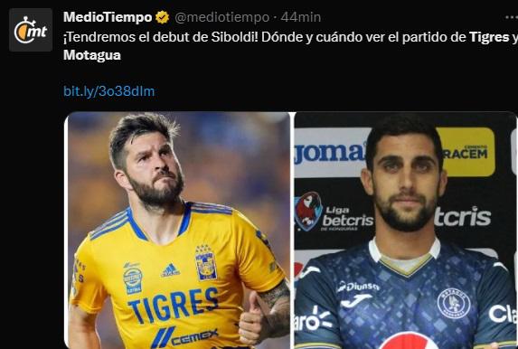 “Le vamos a meter tres al Motagua”, “Tigres va a resurgir”: Prensa mexicana ve de menos a las “Águilas” en El Volcán