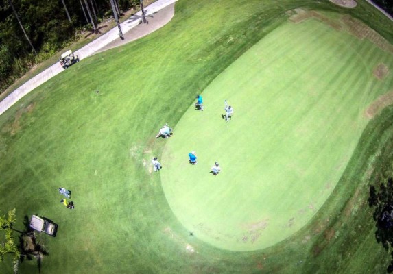La sede del PGA Tour en Tela, Honduras