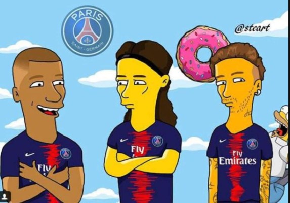 Los cracks del fútbol y sus dobles con los simpsons