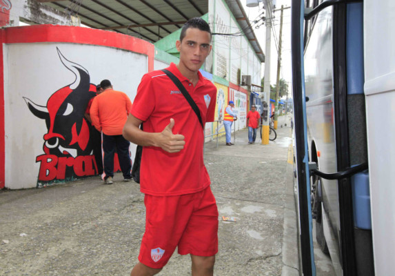 Atlético Choloma, viajó completo a Tegucigalpa.
