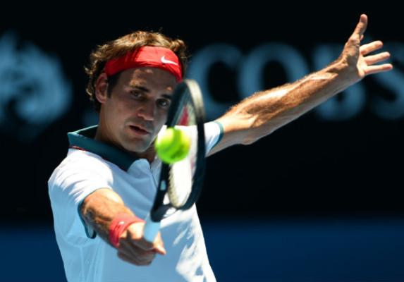 Roger Federer impone marca en el Abierto de Australia